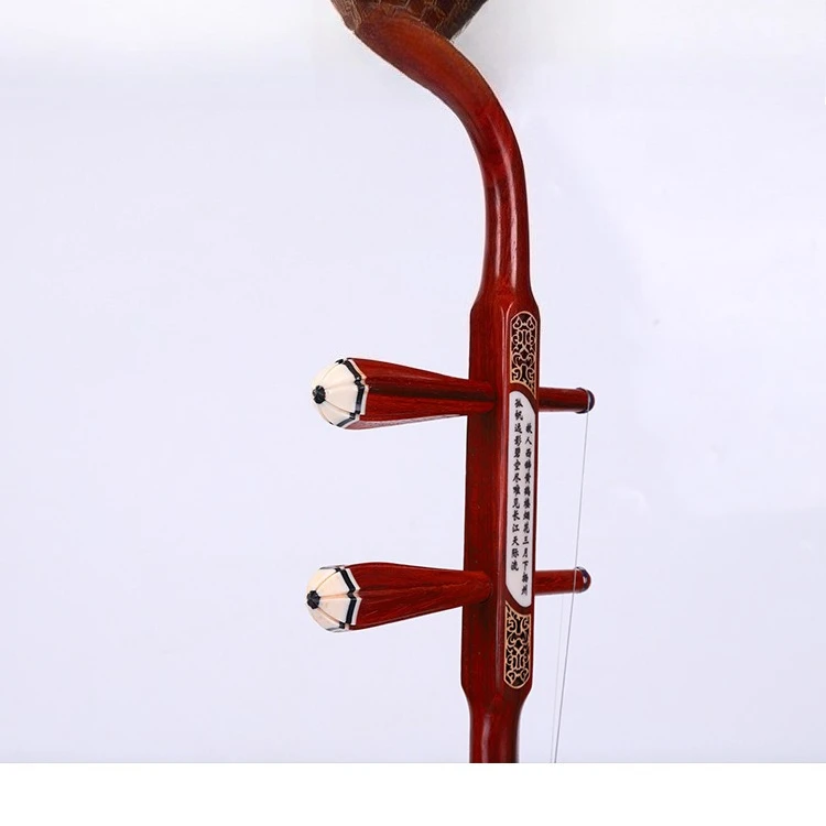 Hooqu Safflower Pear Wood Erhu, Myanmar Safflower Pear Beginner Playing Professional Erhu Full Set