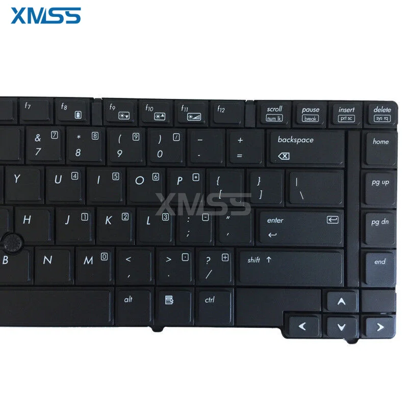 New Laptop US English Keyboard With Pointer For HP Elitebook 8440P 8440W Series