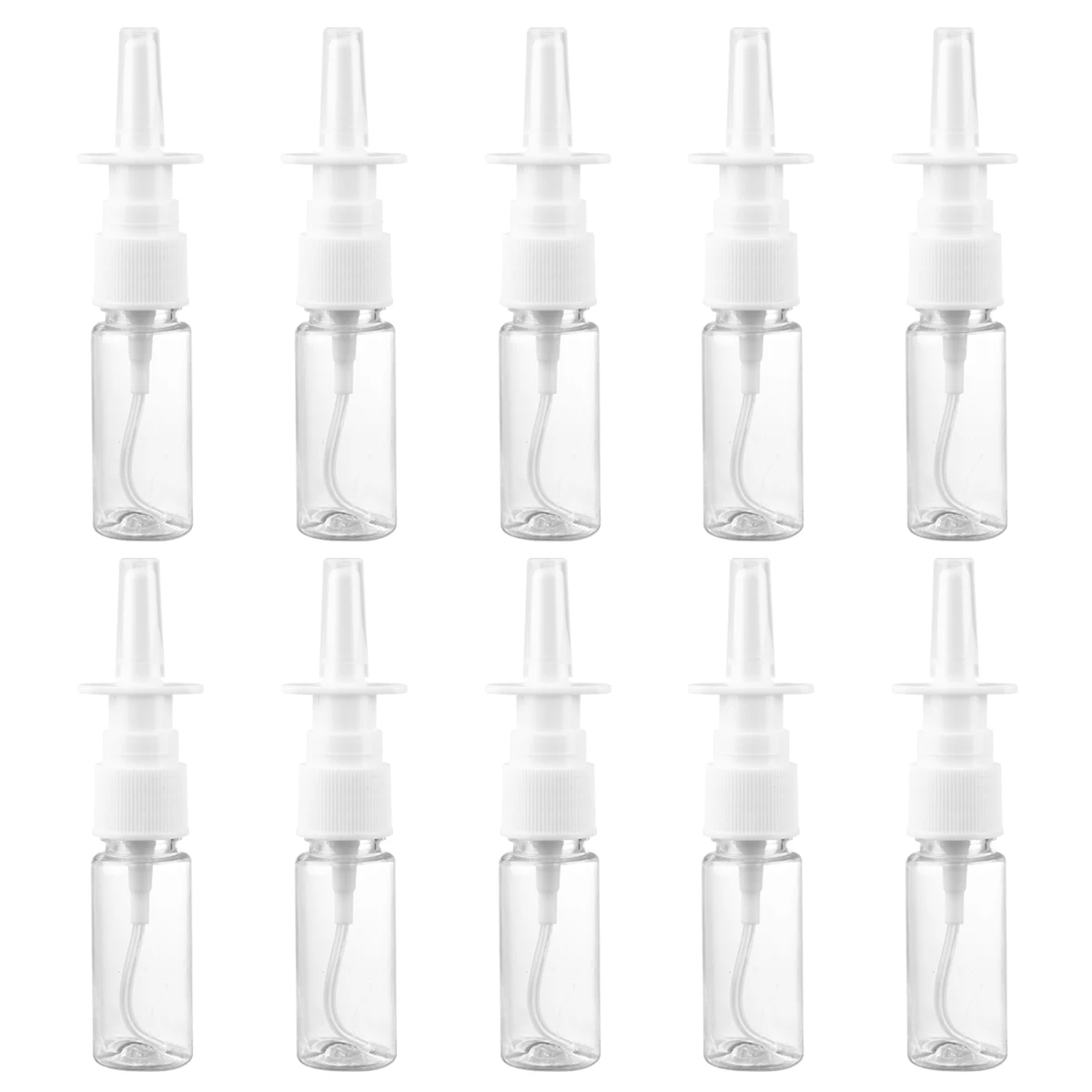 

10 Pcs Spray Bottle Portable Travel Mini Design Durable Plastic Long Term Use Rhinitis Sprayer Outdoor Rhinitis Sprayer