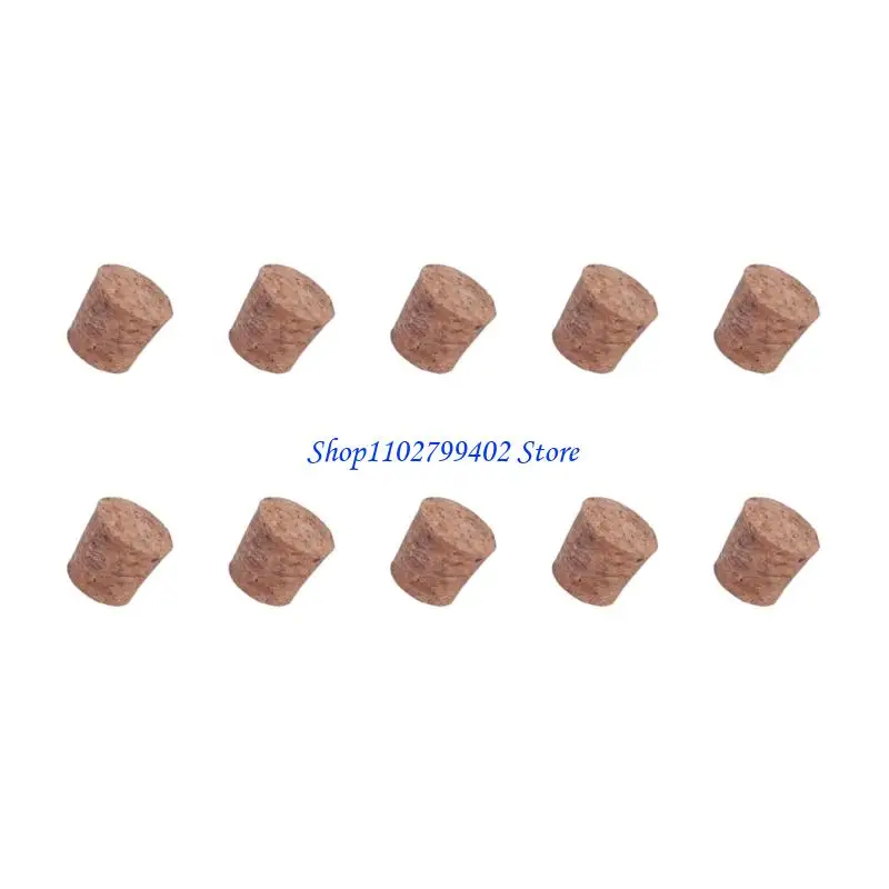 547F Test Tube Bottle Inserts 10 Piece Set for Glass Bottles, Small Mouth Bottles, and Bottle Opening Storage Daily Use