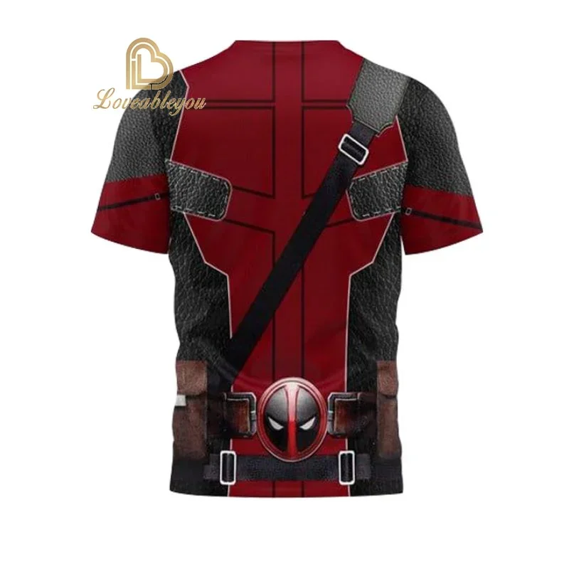 DEADPOOL Hoodies Cosplay Costumes Superhero 3D Printed Zip-up Hoodies Cartoon Hoodie Jacket Men Women Sport Sweatshirts#1#W