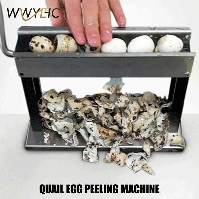 Suitable for Multifuntional 304Stainless Steel Quail Eggs Peelers for Seamless Shell Removal