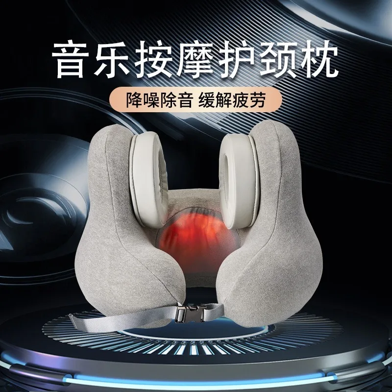 Music travel pillow, sleep pillow, physical noise reduction pillow