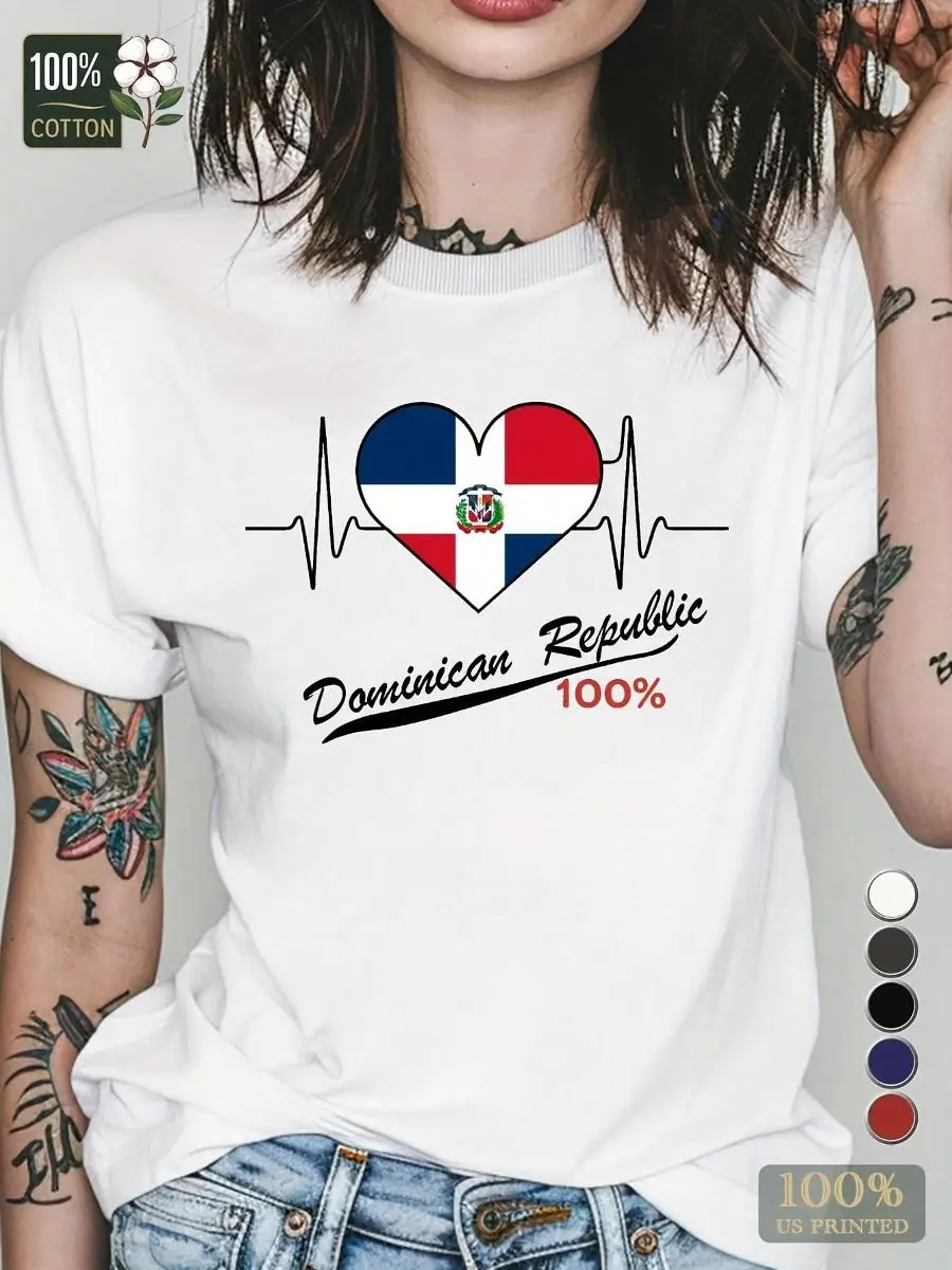 Women s Graphic Letter Slogan Print Funny Beautiful Round Neck Casual Short Sleeve Vacation T-Shirt For Spring And Summer