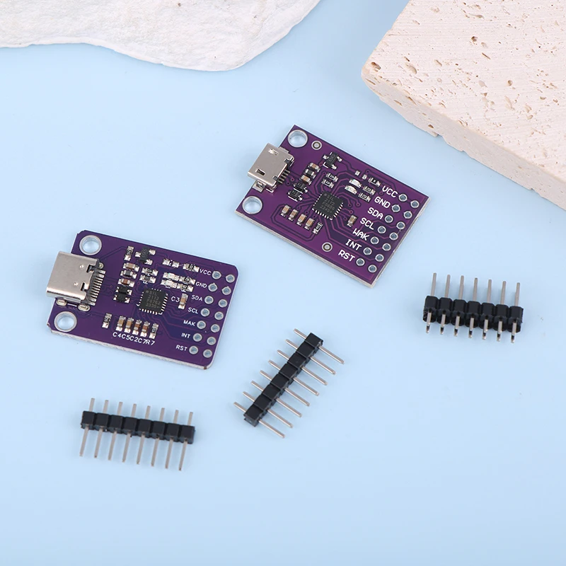 Comunicação Módulo Ferramenta, CP2112 TPYC-C MicroUSB Interface Debug Board, USB para I2C