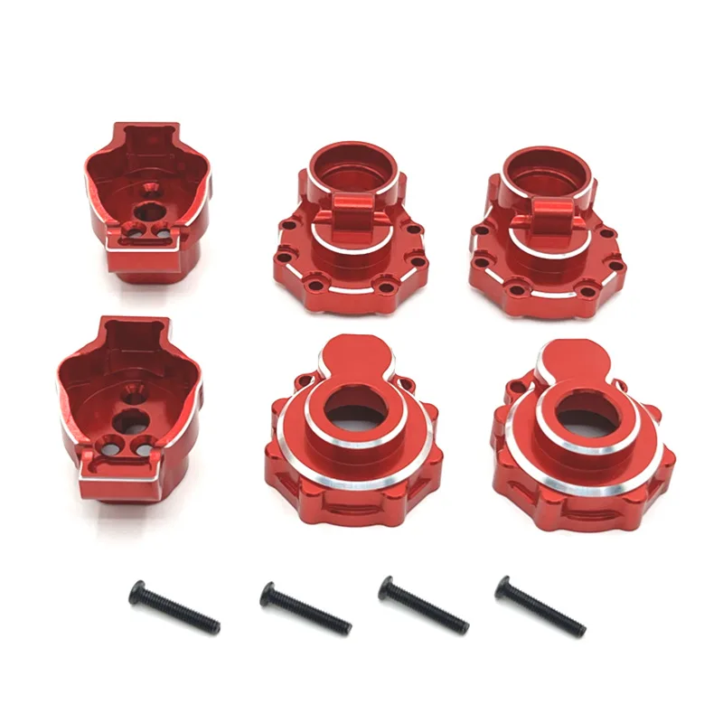 JIKEFUN Upgrade Metallzubehör für HB 1/10 R1001 R1002 R1003 Modifizierte Rc Drift Car Fernbedienung Autos Metallteile 6