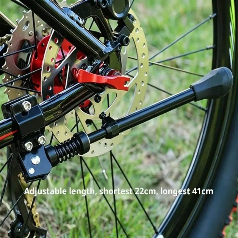 M76E Rutschfeste Gummibasis für Motorrad-Fahrrad-Parkständer, verstellbar von 22 bis 41 – Detail 8