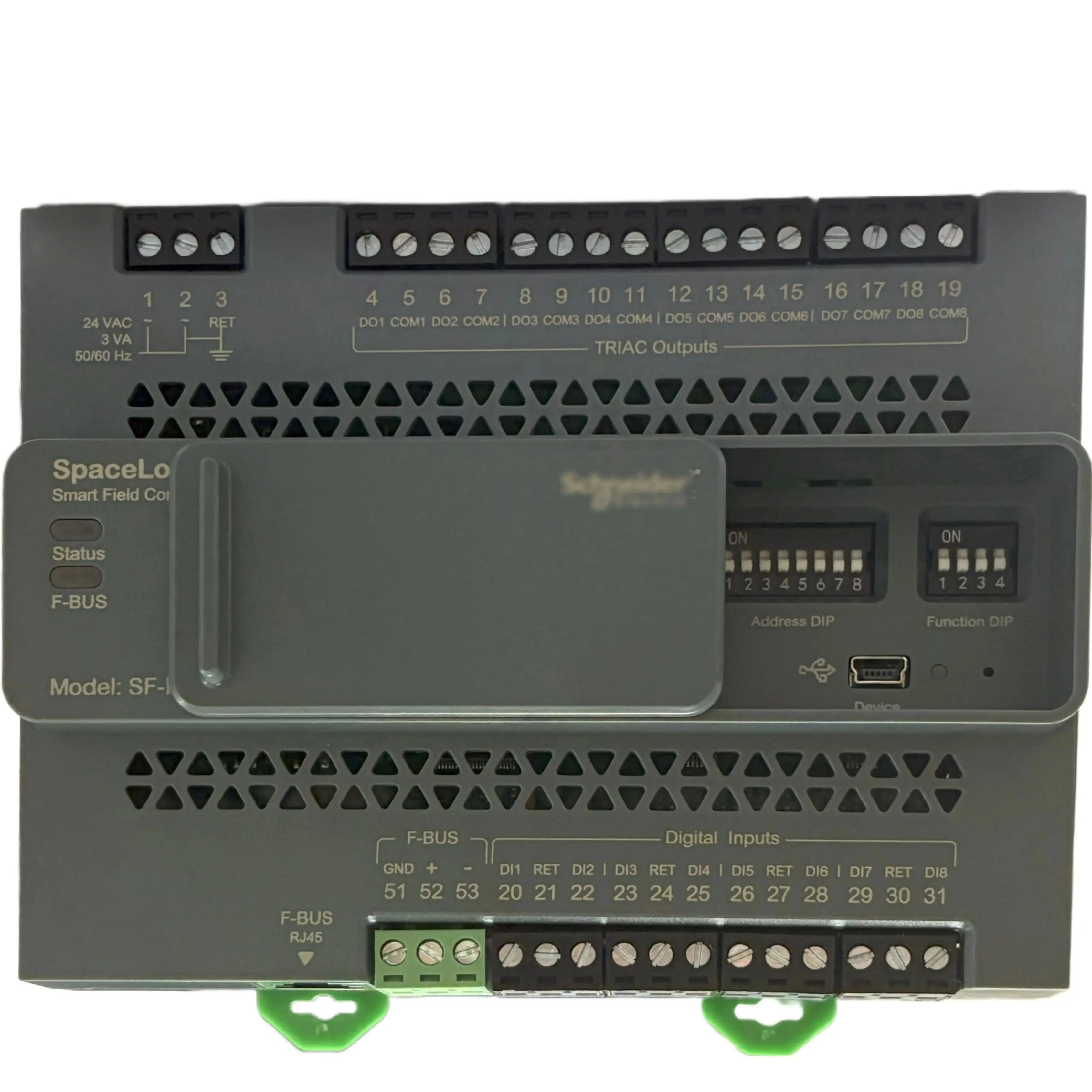 SXWCFIO16B10001, SpaceLogic FIO16 Universal I/O Expansion Module