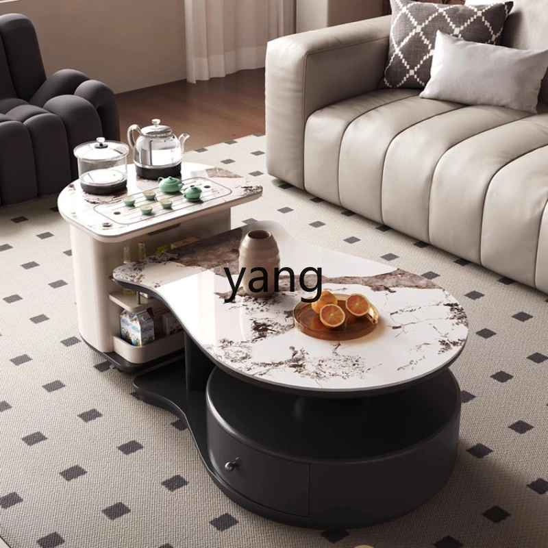 

YHM living room household movable light luxury high-end tea integrated