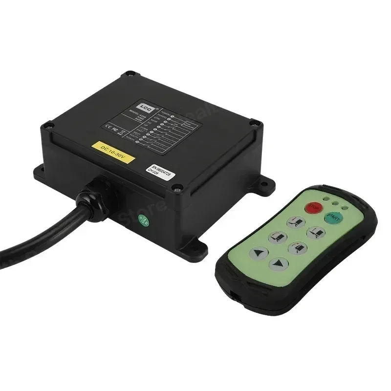 Nuevo LCC A600 6 botones Control puerta trasera coche marcha única interruptor Control remoto Industrial inalámbrico 12v Control