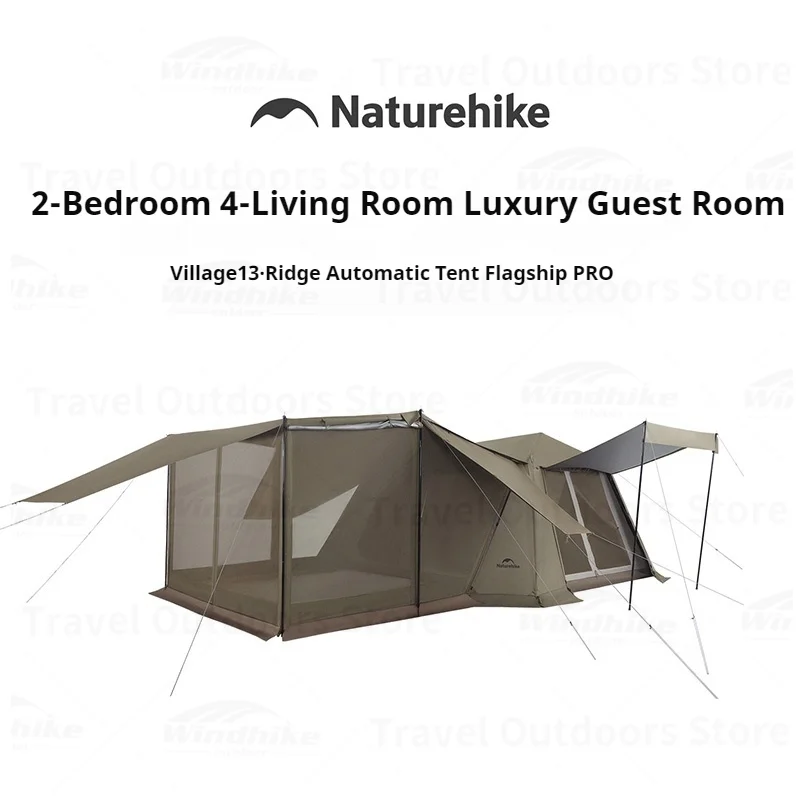 Naturehike Village 13 Pro 4-Room Automatic Tent