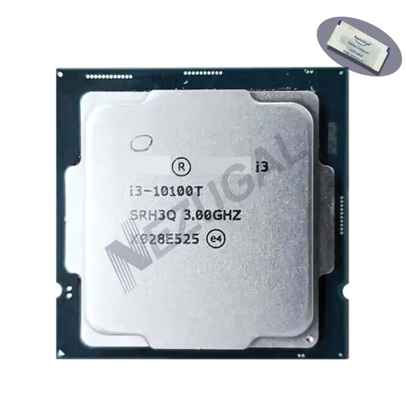 

I3-10100T I3 10100T SRH3Q 3.00 up to 3.80 Ghz Quad Core 6M 35W LGA1200 CPU processor