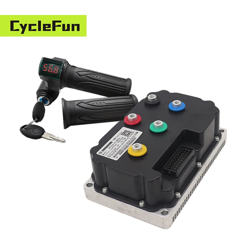 

FarDriver Controller DC 350A Phase 530A ND72530 Sine Wave with Bluetooth And Twist Throttle Electric Scooter Motor Accessories