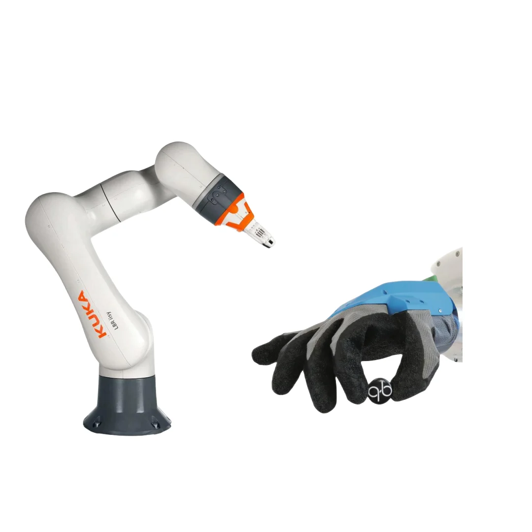 3 R760 Payload 6kg Collaborative Robot With QB Softhand Gripper As Handling Cobot Robot