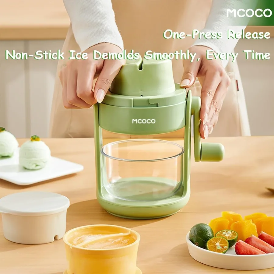 ماكينة صنع الثلج المحمولة مع وعاء حلاقة وقالب مقسم للمناسبات الخارجية وحفلات الشاطئ والتجمعات الصيفية بشكل فعال #5