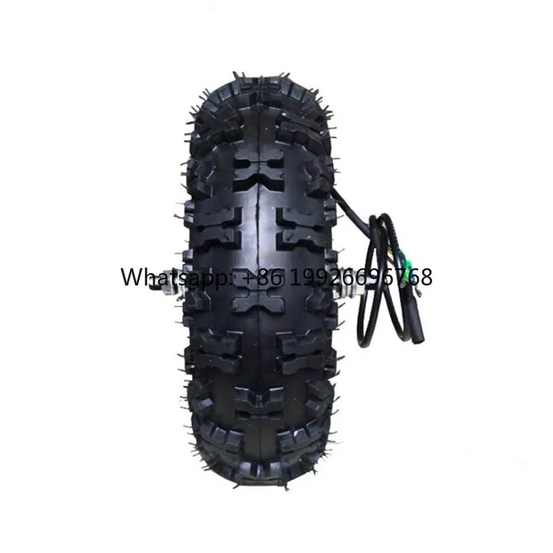 

13 inch Electric Wheelbarrow Hub Motor DC 24V/36V/48V 250W/400W/500W Low speed Brushless Wheel in Motor for Garden Power Barrow