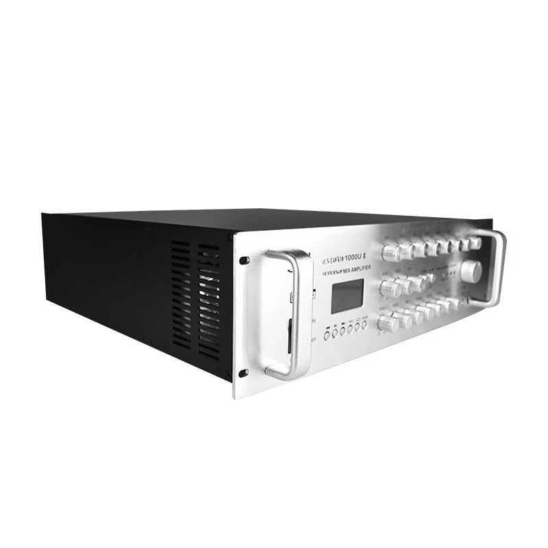 PA-2000U Constant Voltage Power Amplifier 2000W Broadcast Power Amplifier, Constant Voltage Power Amplifier for Sound Column