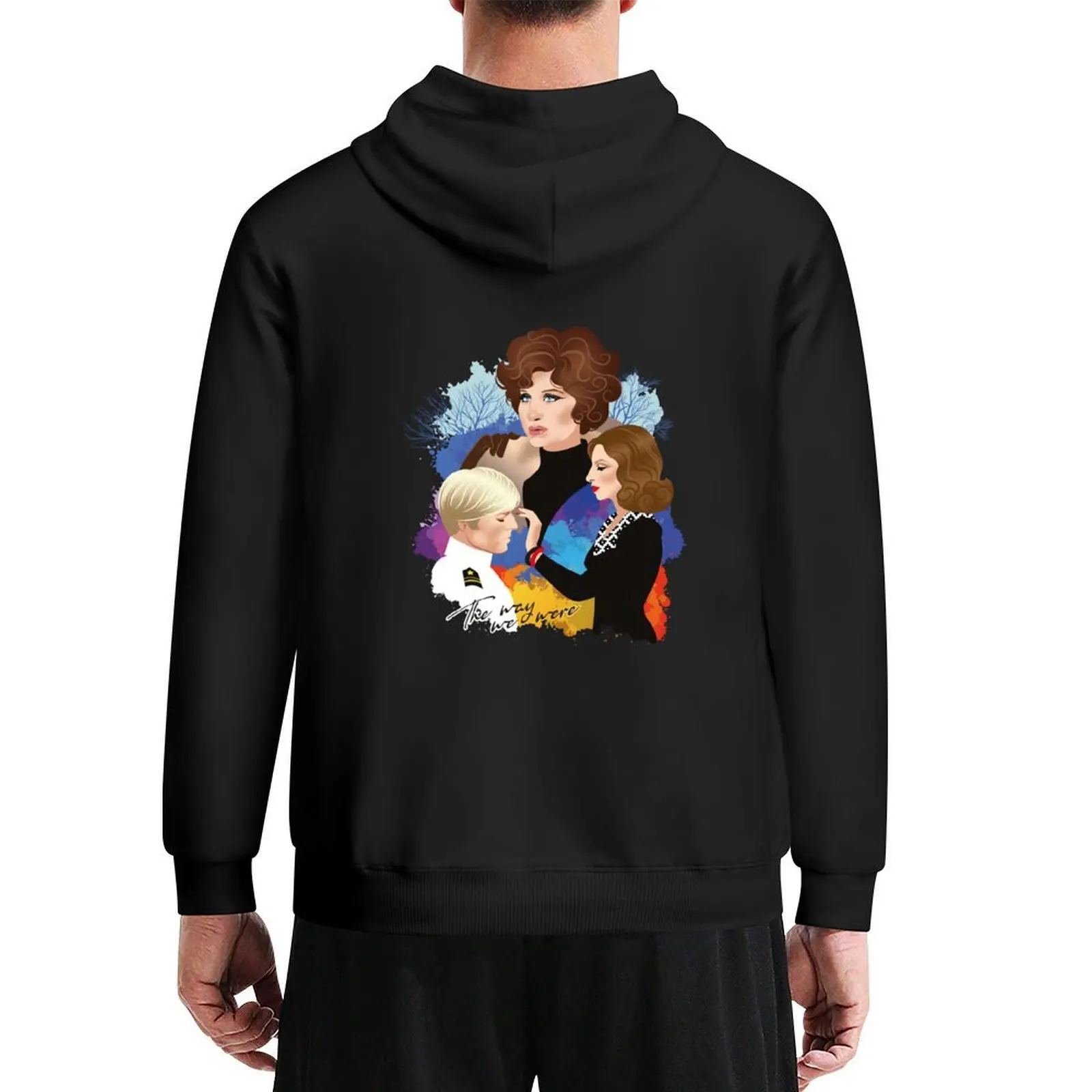 

Scattered pictures Hoodie men's coat anime clothing blouse winter clothes japanese hoodie
