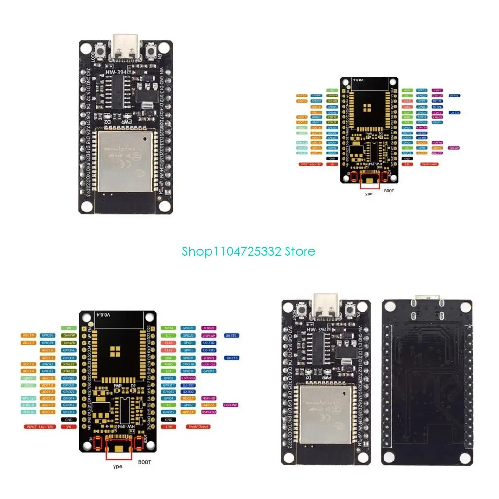 

P5EA ESP32 Development Board TYPE-C CH340C WiFi+Bluetooth Ultra-Low Power Dual