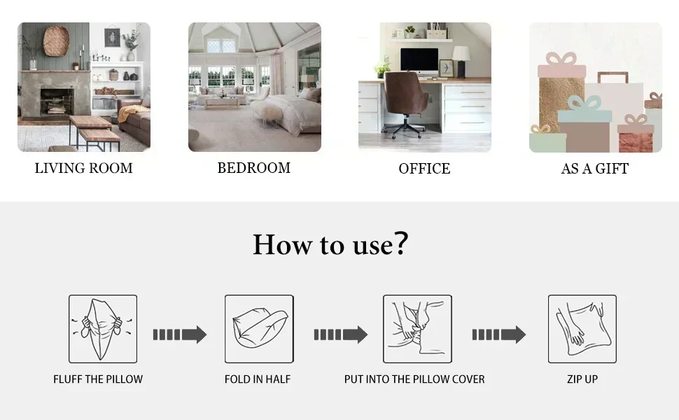 غطاء وسادة على شكل وحيد القرن في الغيوم الخيالية مع طباعة قطيفة قصيرة لتزيين أريكة غرفة المعيشة وغطاء وسادة #6