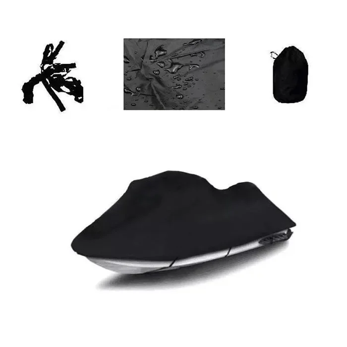 Boat Accessories 600D Polyester fabric Waterproof Outdoor Travel Boat Cover Jet Ski Cover