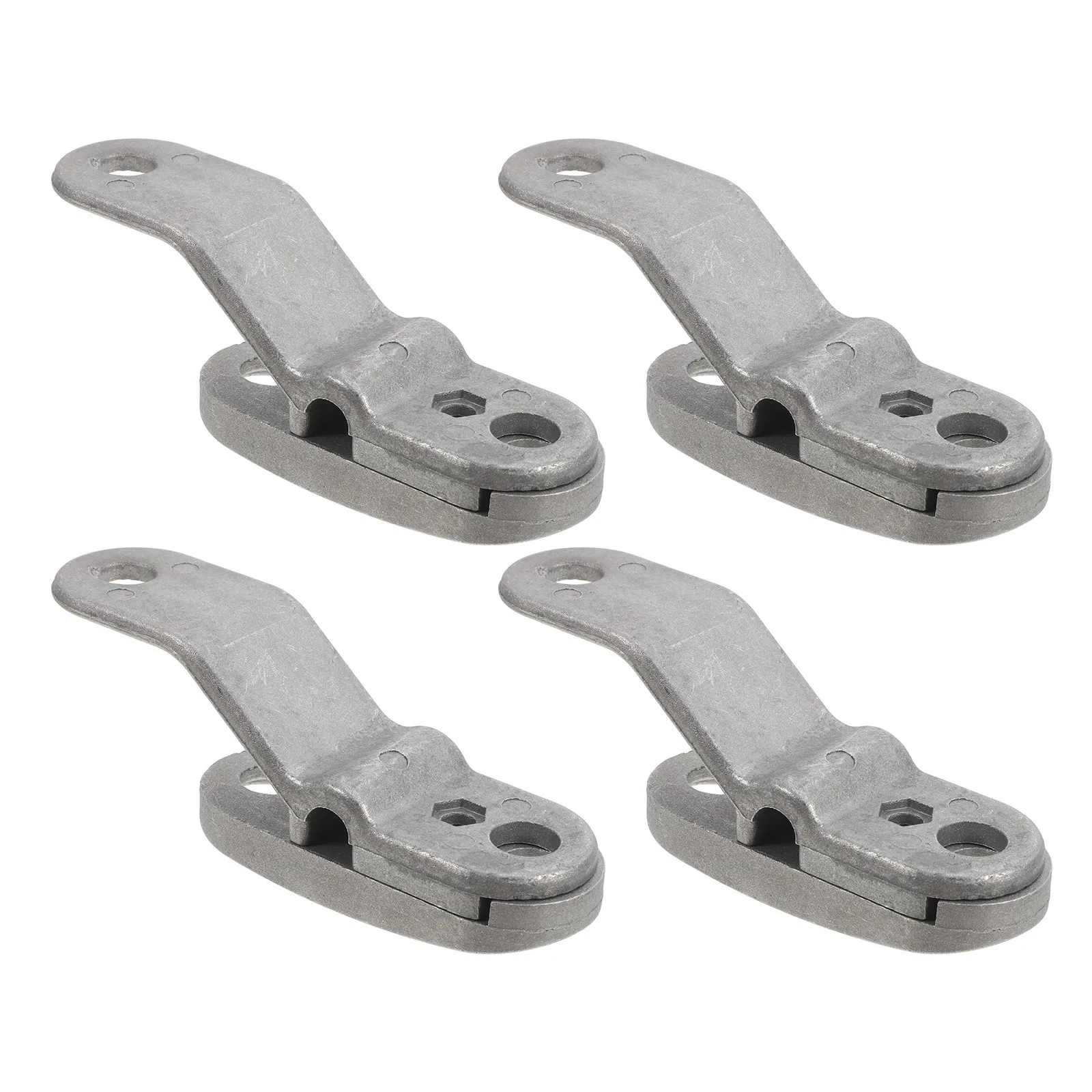 4Pcs Anti-Overturn Greenhouse Vent Clips Pulley Pulley Clip 10Mm Diameter Membrane Protection Stable Ventilation Agricultural