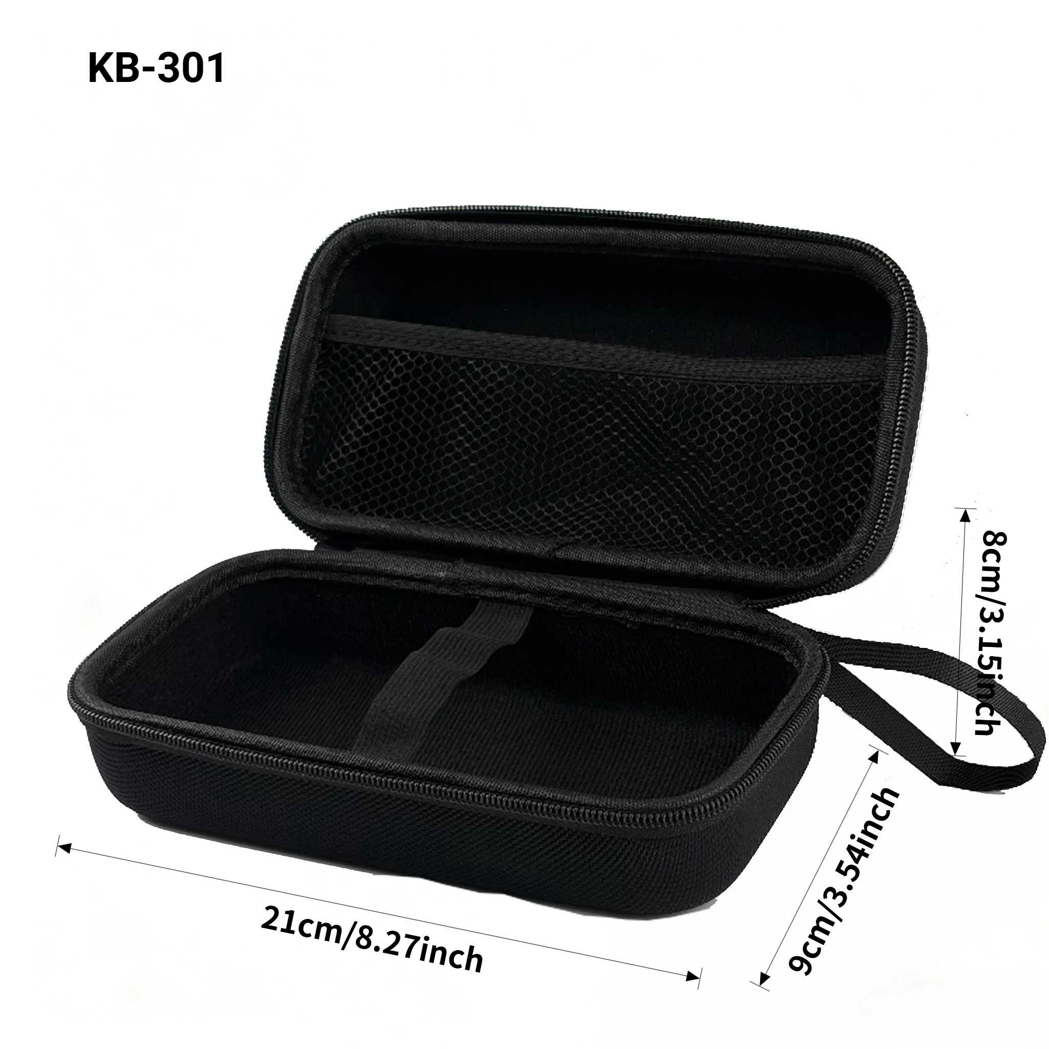 Portable EVA Carry Case Compatible with 70mai Car Air Inflator, Shockproof Storage Bag for Tire Pump & Inflation Accessories