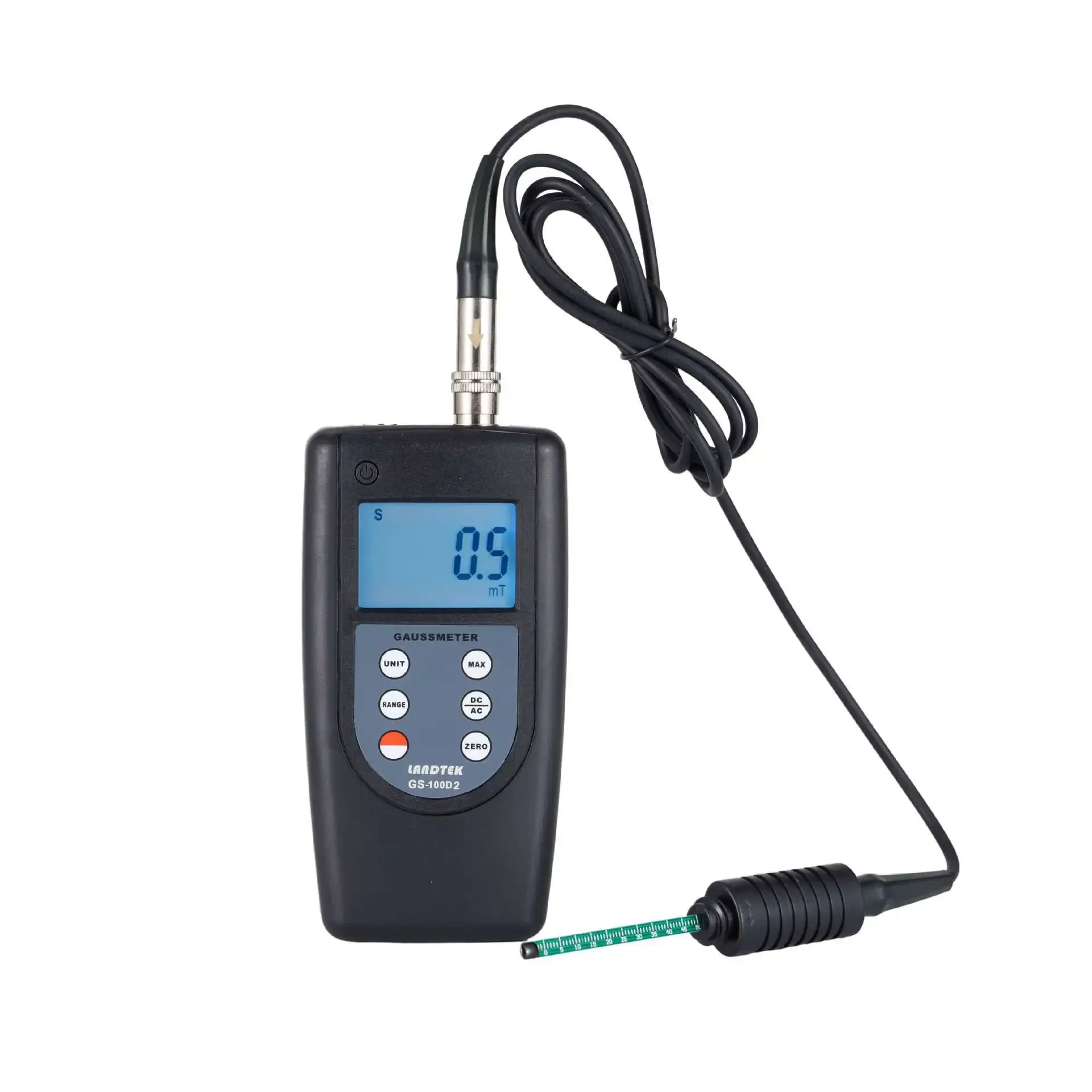 A Gaussian Meter GS-100D2 for Measuring The Strength of DC, AC and Radiated Magnetic Fields