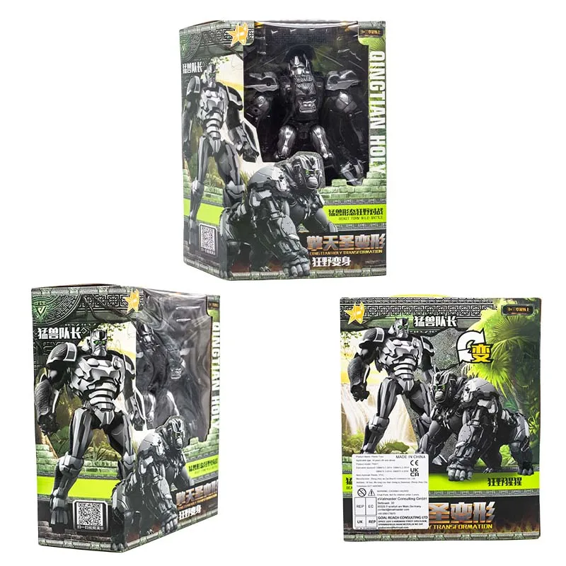 Originele Beest Wars Transformatoren Qingtian Heilige Transformatie Speelgoed Actie Figuur Vervorming Robot Anime Model Cadeau