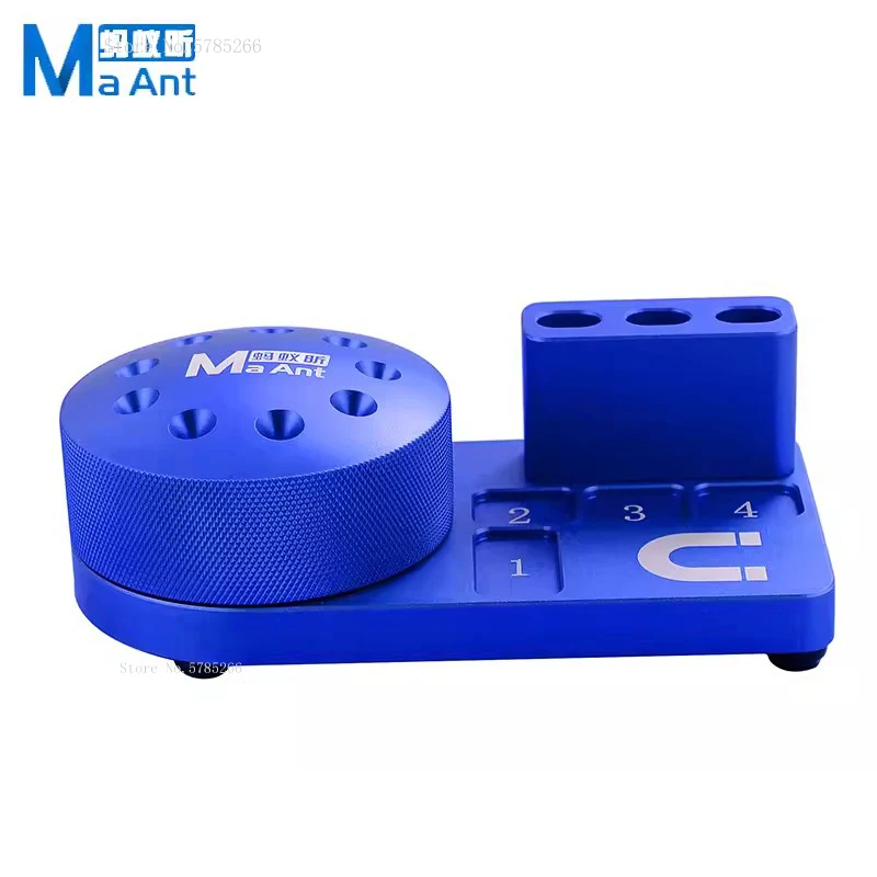 MILE Multi Function Magnetic Screwdriver Storage Box Components Sorting Parts Box Screwdrive Stand Desktop Storage Rack Tool