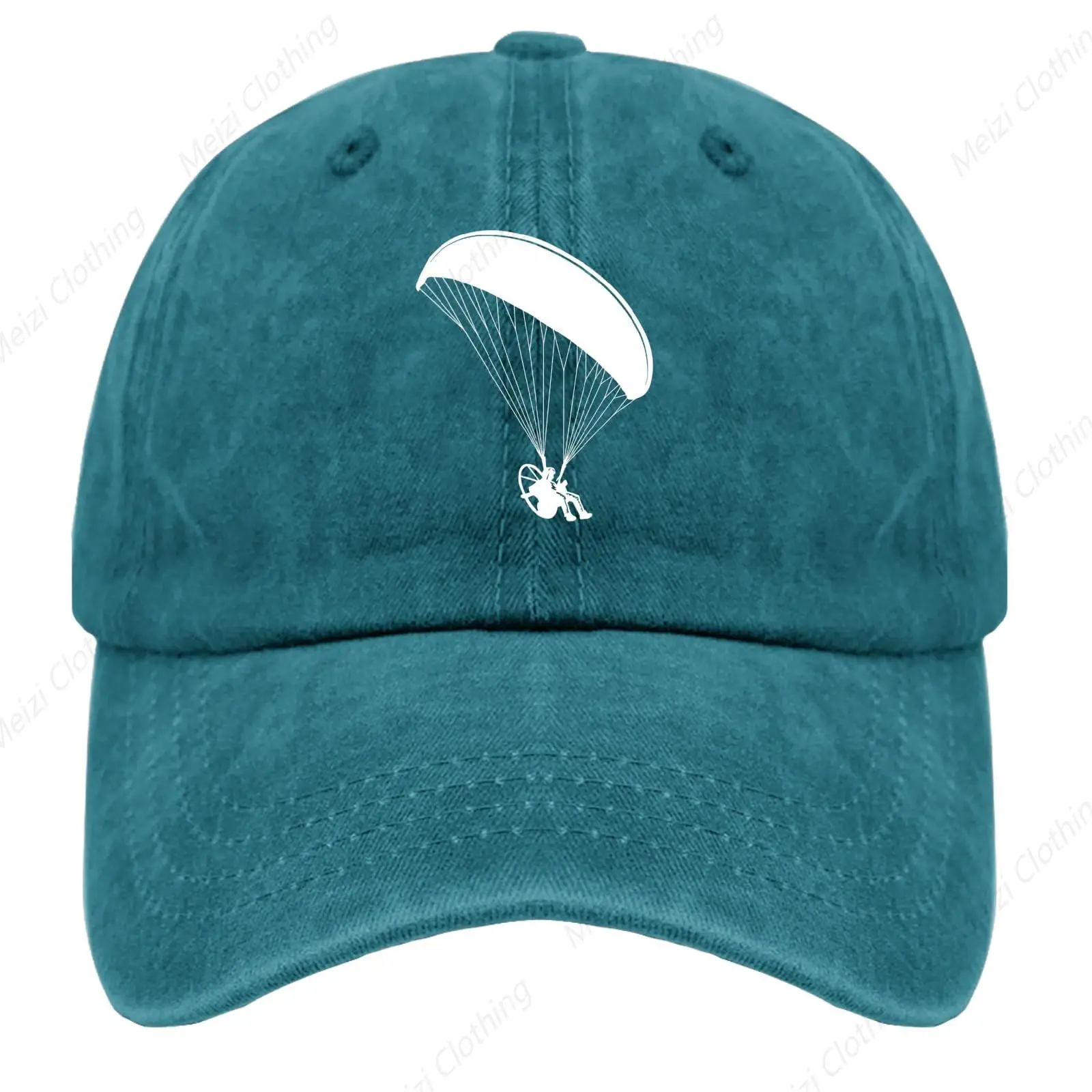 

Parachute Paraglider Truck Cap Outdoor Sports Gift, Son Adjustable Snap Button Baseball Cap