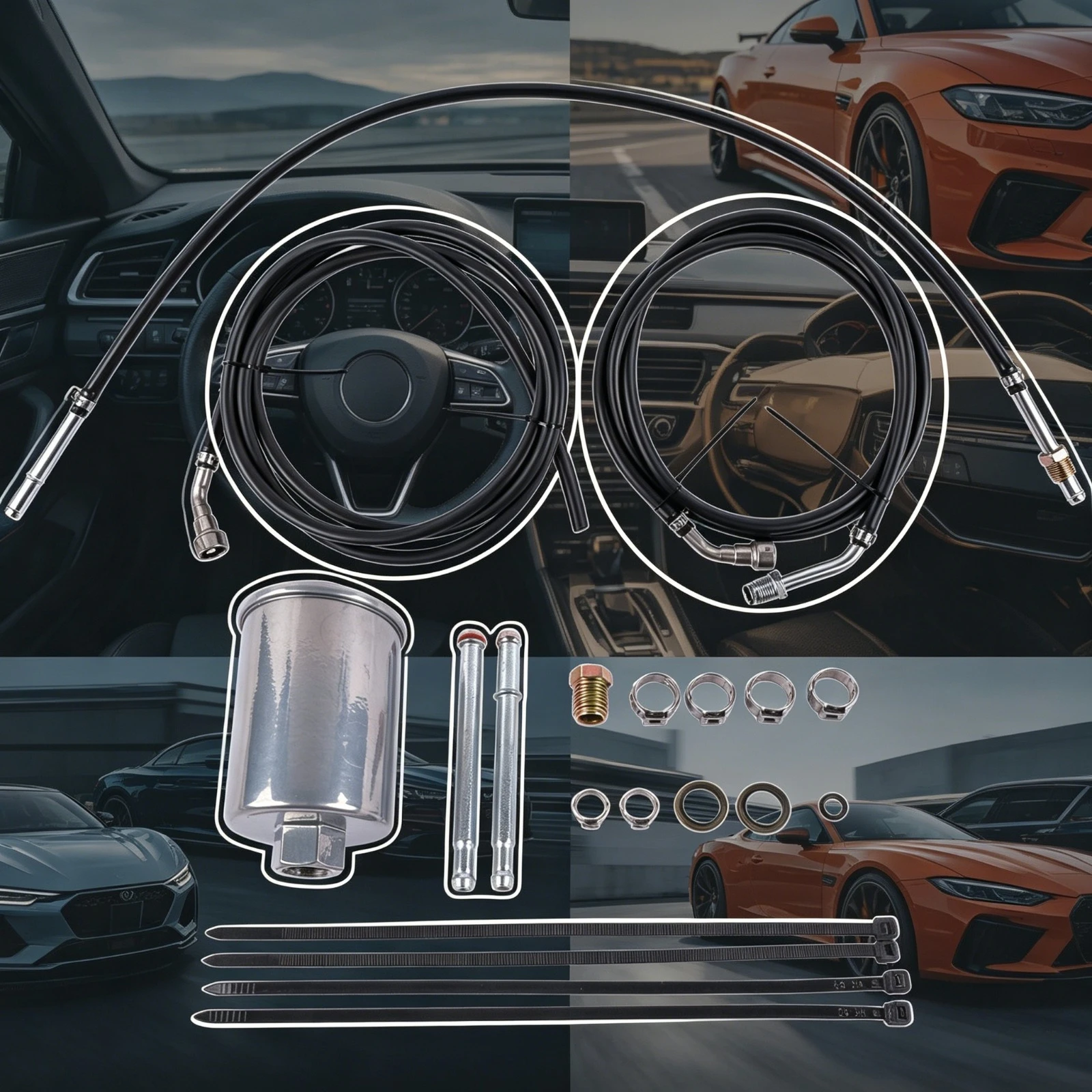 

Fuel line kit Fuel Line Kit FL-FG0084 for Chevy Tahoe/Escalade/GMC Yukon 4-Door 1995 -2000 Car repair kit