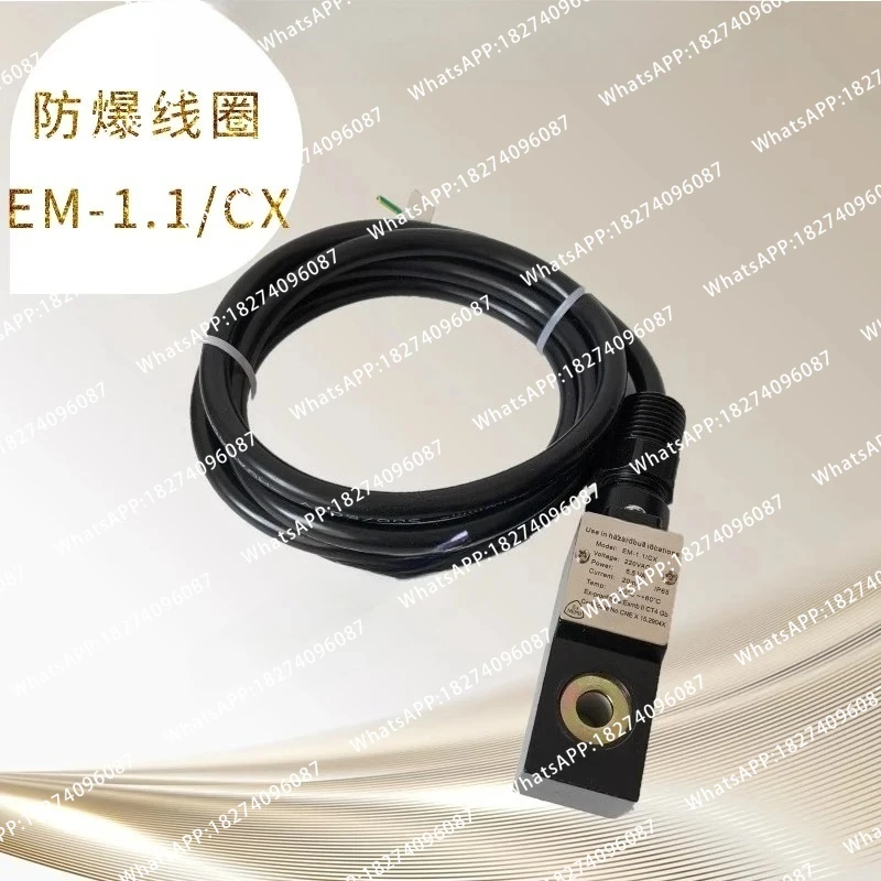 Pneumatic explosion-proof coil EM1CX3W DC24V solenoid valve 4V/4M310-08/10