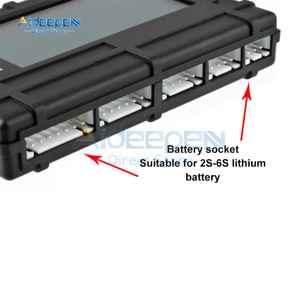 3 in 1 LCD RC Battery Discharger Balancer Meter Tester For 2-6S Lipo Li-fe Battery Battery Voltage Meter