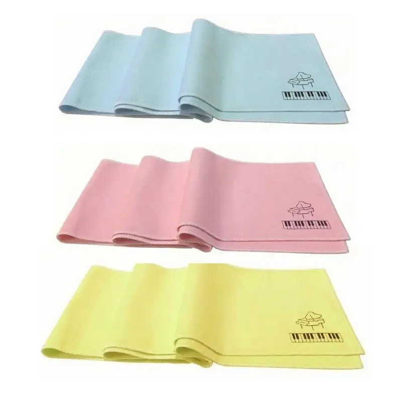 1pc Piano For Key Cover Cloth Piano Keyboard Flannel Piano For Key Dust-proof Cloth For Piano Cleaning Care No Fading