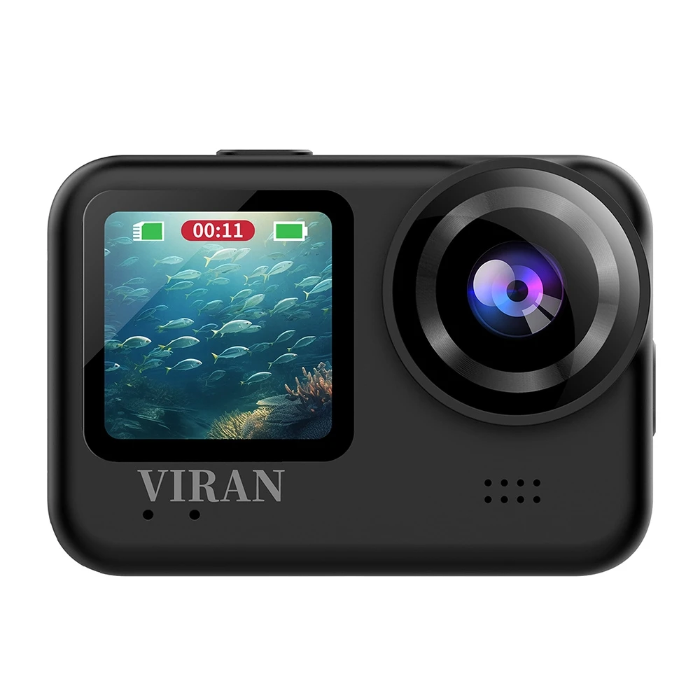 

4K Dual Color Screen Diving Anti-Shake Action Outdoor Cycling Travel Recorder