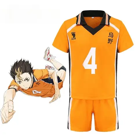 2025 Halloween  Anime distributie!! Nieuwe Yu Nishinoya Cosplay Kostuums Noya San Volleybal Jersey Hinata Shoyo Sportkleding