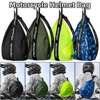Bolsa para casco de motocicleta de estilo Simple para hombres y mujeres, mochila para casco de cara completa, bolsa de viaje para deportes al aire libre, ciclismo, repelente al agua