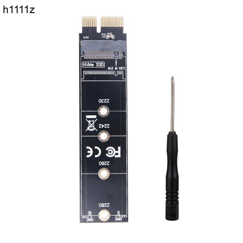 NEW PCIE to NVME Adapter PCI Express X1 to M.2 NVME M Key Adaptor Riser Board Support 2230 2242 2260 2280 M2 NVME SSD Full Speed