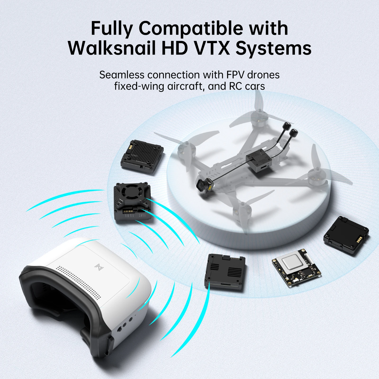 Walksnail Avatar HD Goggles L  - đánh giá và giá Walksnail Avatar Hd Moonlight Kit 4K