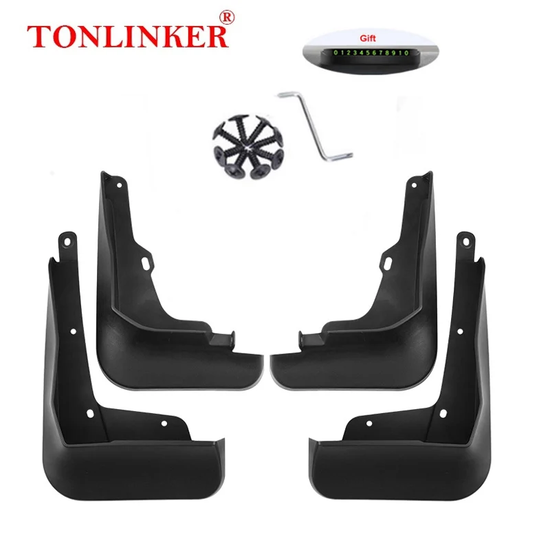 TONLINKER Car Mudguard For JETOUR X70 PLUS 2025 Present Mudguards Splash Guards Fender Mudflaps Accessories