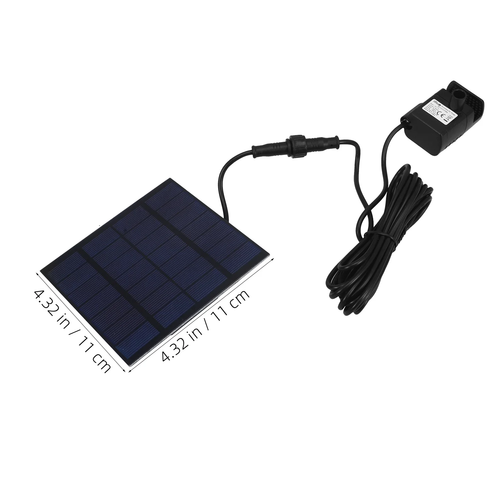 

Solar Fountain Pump for Outdoor Water Features Floating Bird Bath Pond Garden Decor Small Solar Water Pump with Multiple Spray