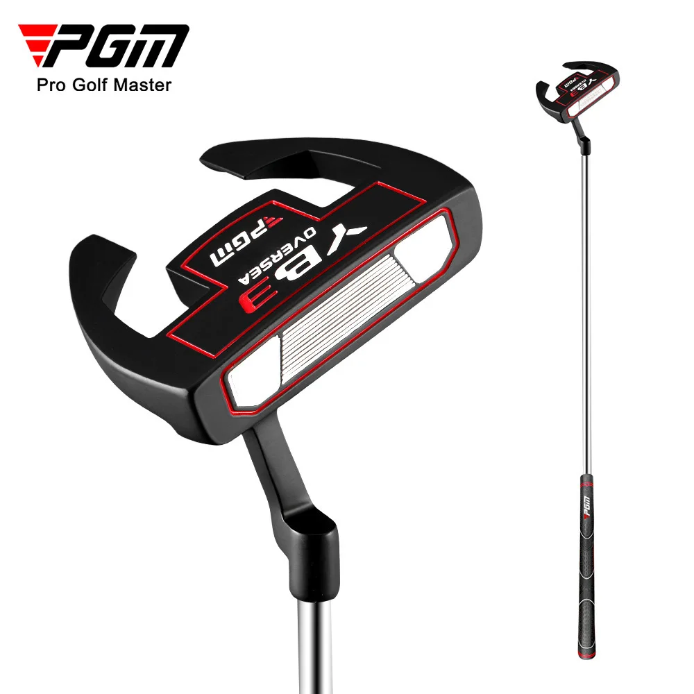 PGM Golf Men's Putter Single Club Golf Horn Type Men's Club مع خط تهدف الهدف تحسين الدقة يجعل المزيد من الضربات