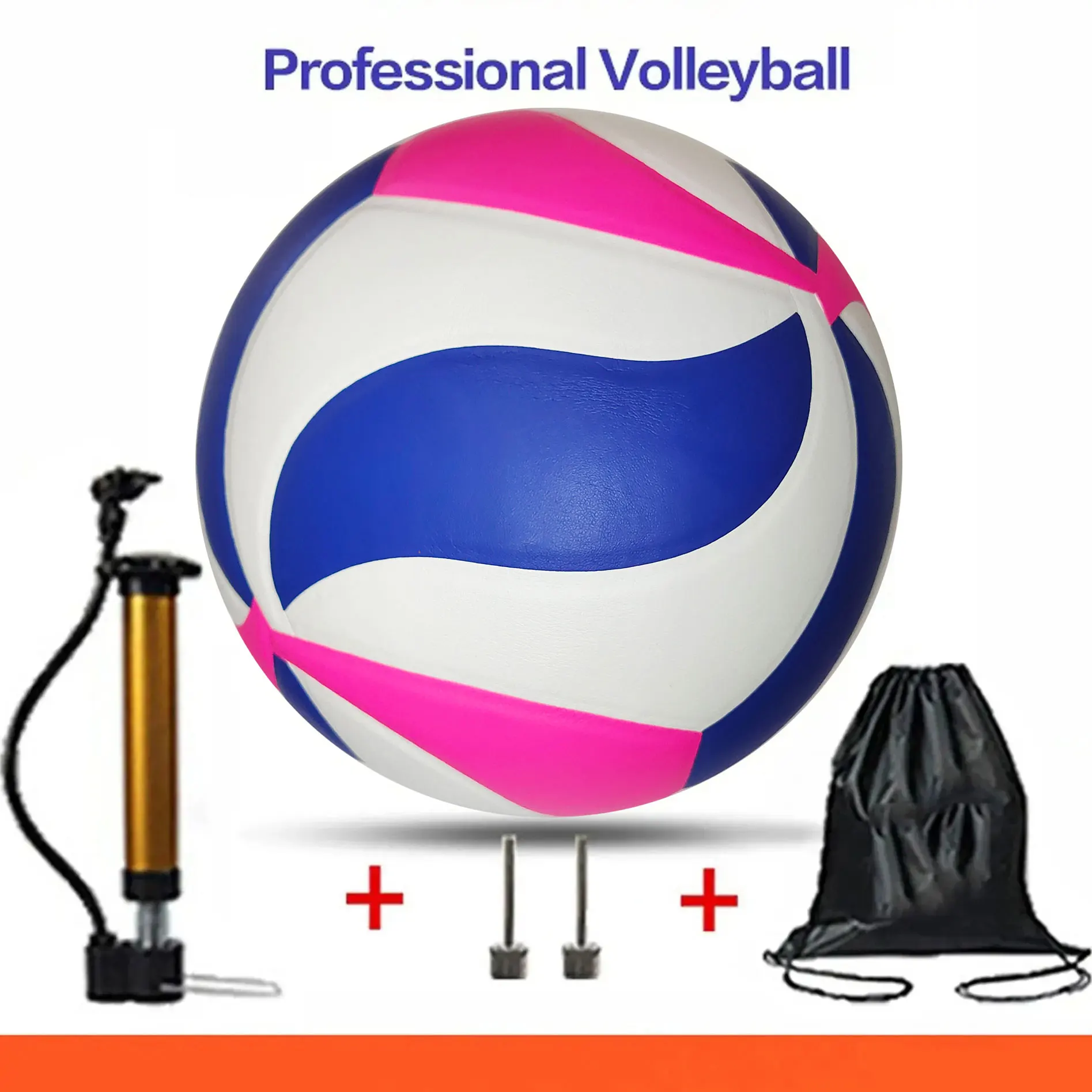 New Model Volleyball ball, Competition Professional Game Volleyball ,Optional Pump + Needle +Net Bag