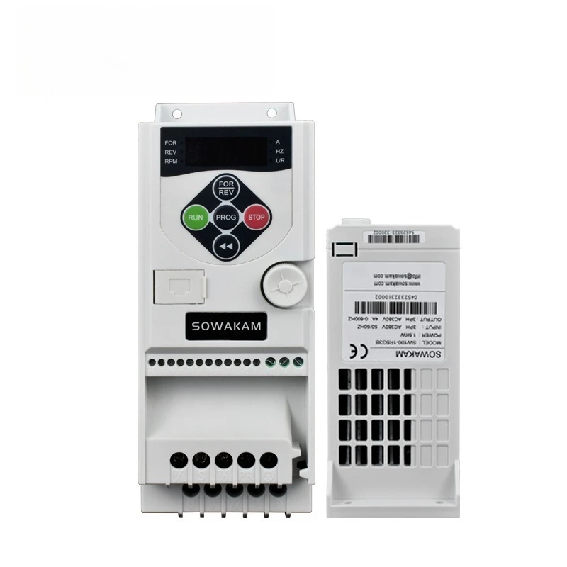 VFD AC DRIVE 2.2KW 4KW 3HP 7HP 220V 3 Phase Input 3 Phase Output  Induction Motor & PM Motor Available Speed Controller