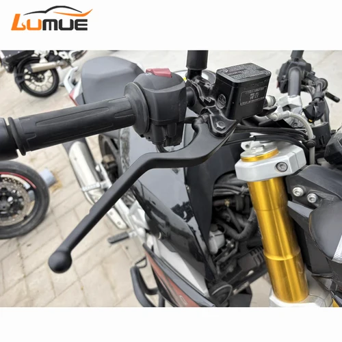 Imagen 2 del producto Para BMW G310GS G310R G310 R G 310 GS accesorios de motocicleta palanca de embrague negra palancas de freno mango de aluminio 2017 2018 2019 2020