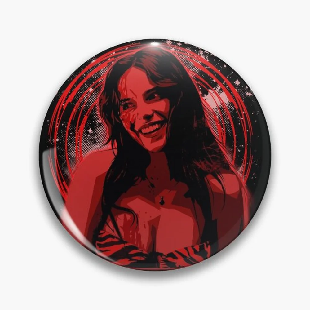 Inde Navarrette Is Your New Obsession Pin Holographic Star Heart Pin Brooches Laminated Button Fashion Accessory