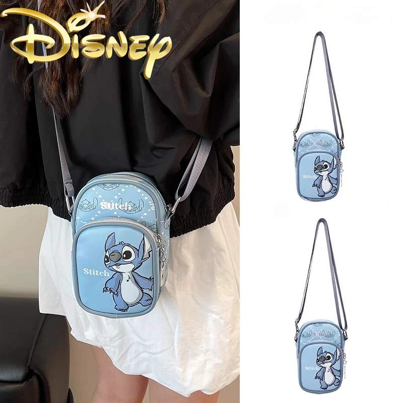 

Disney Stitch New Mini Women's Shoulder Messenger Bag Cartoon Cute Casual Women's Shoulder Messenger Bag Fashion Women's Bag