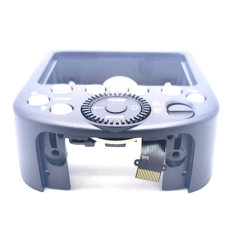 Speedlite Flash Rear Back Cover + Mode Function Selection Button Panel Accessories For Godox V1 Wheel Key Board No LCD Screen-AB