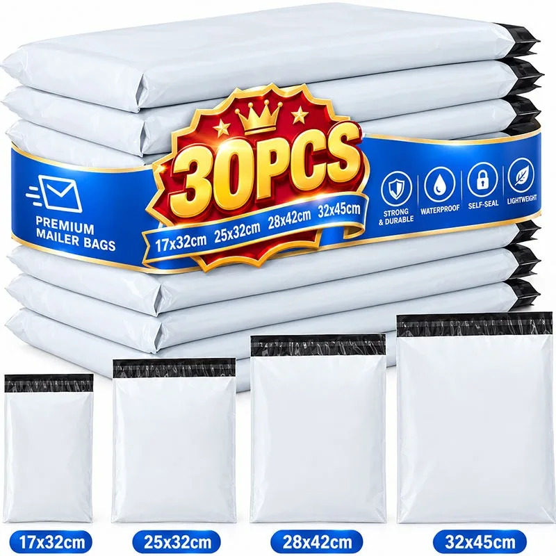 Self Seal Shipping Bags Portable Waterproof Poly Mailers Strong Adhesive Packing Mailing Envelopes Bag Organizer Packaging Bag